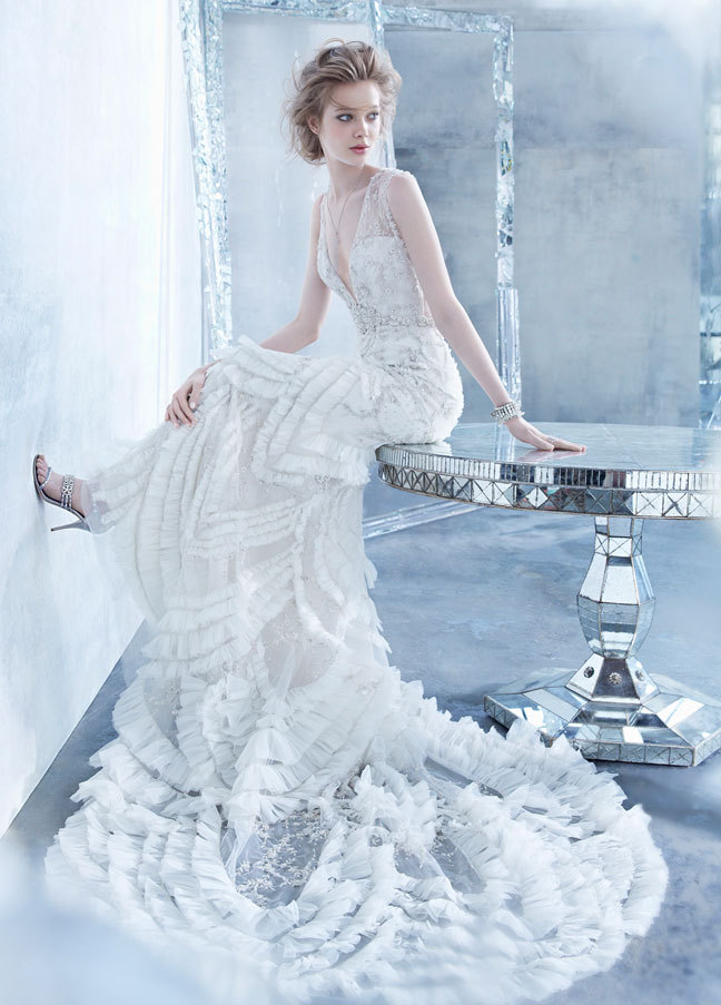 Lazaro Bridal Gowns, wedding dresses Fall 2014婚纱(1)